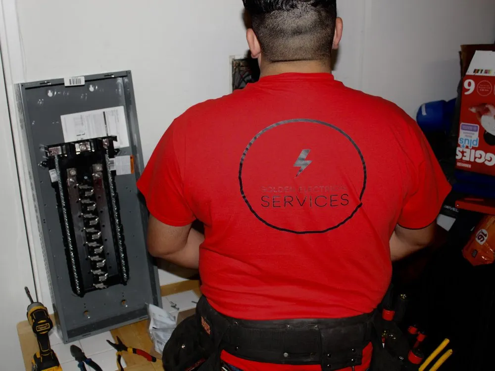 Slide of Golden Electrical Services