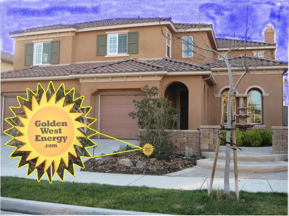 Slide of Golden West Energy