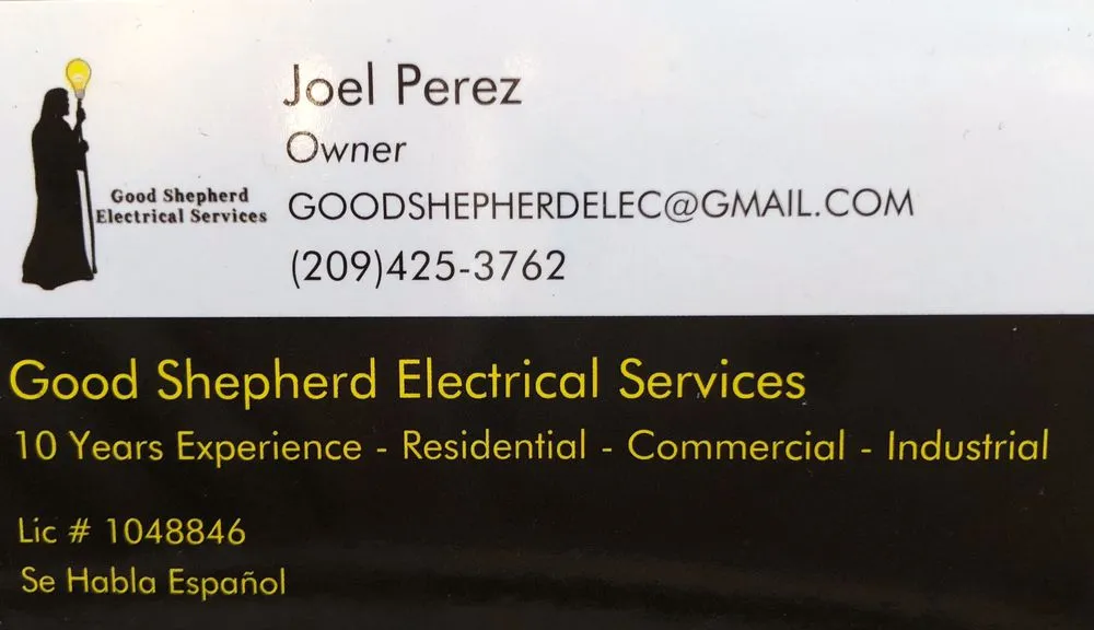 Slide of Good Shepherd Electrical Services