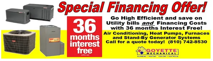 Affordable lighting installation in Oscoda, MI by Goyette Mechanical