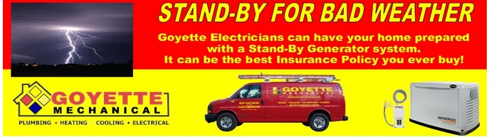 Certified emergency electrical service service in Oscoda, MI - Goyette Mechanical