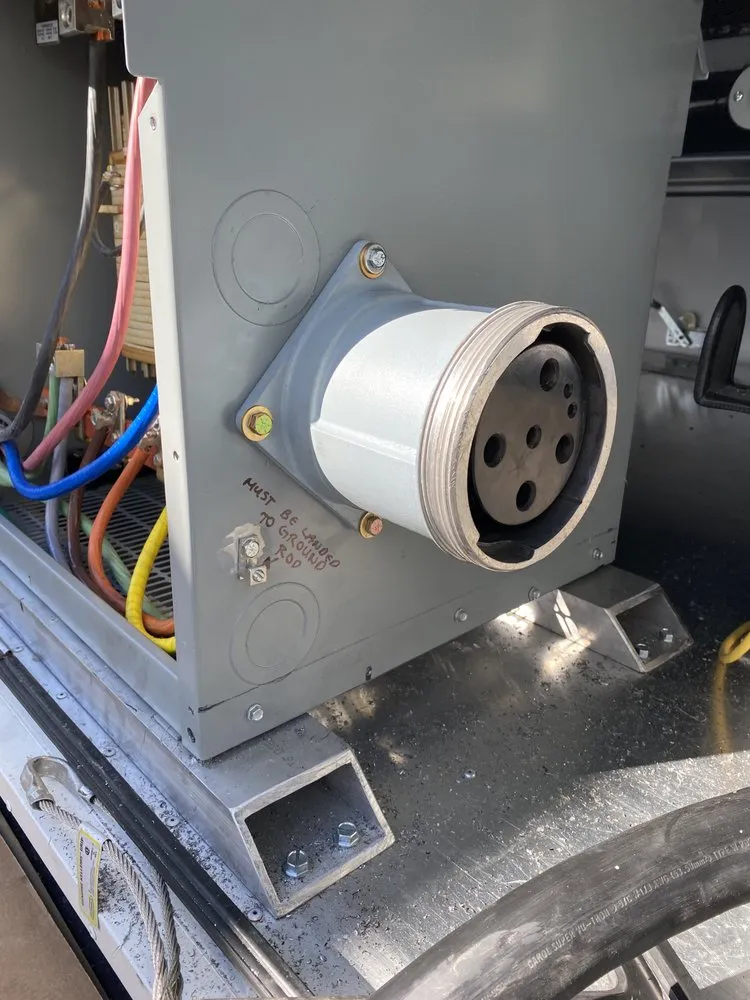 Emergency electrical service for homes in panel upgrade, by