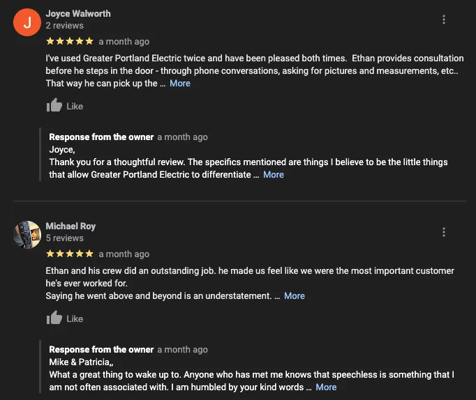 Licensed outlet and switch repair in ,  by Greater Portland Electric