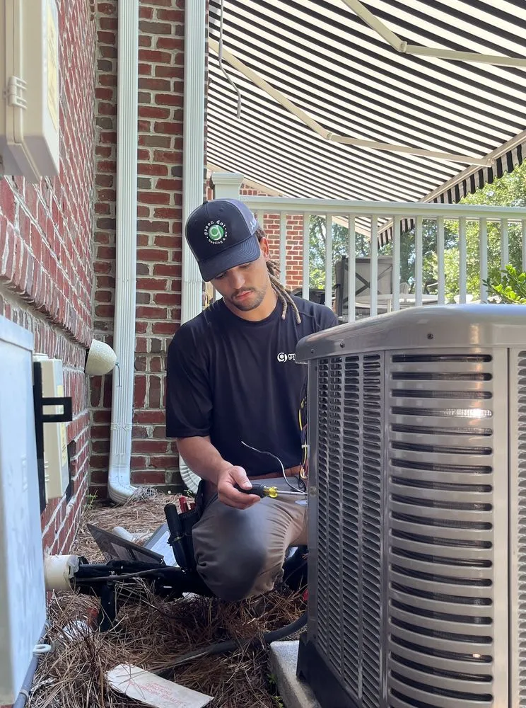 Slide of Green Dot Heating & Air