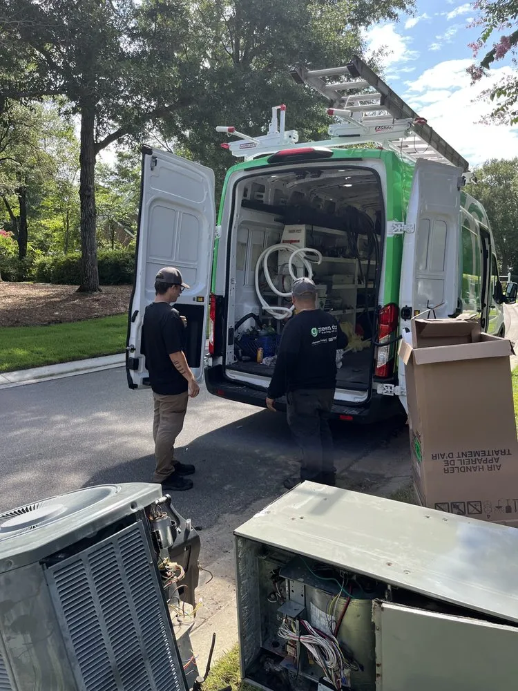 Slide of Green Dot Heating & Air