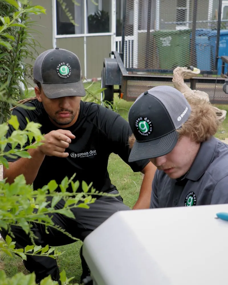 Slide of Green Dot Heating & Air