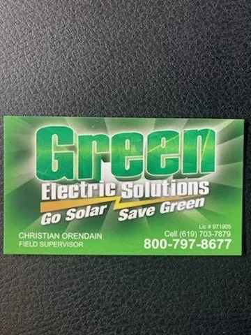 Slide of Green Electric Solar Solutions