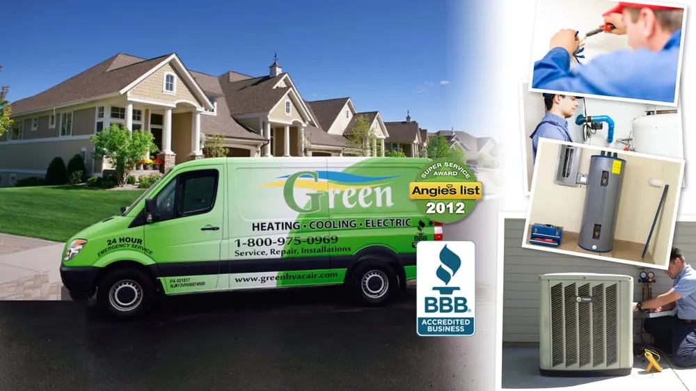 Slide of Green Heating, Cooling & Electric