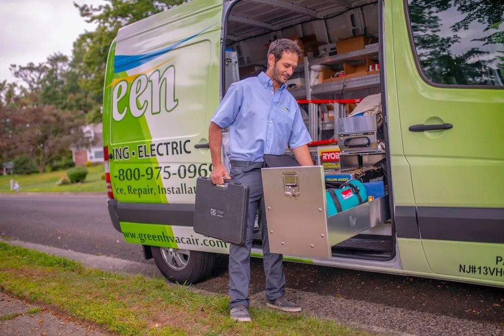 Slide of Green Heating, Cooling & Electric