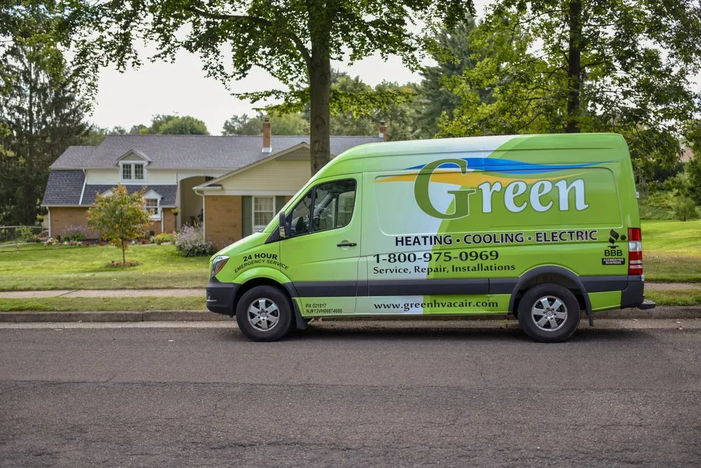 Slide of Green Heating, Cooling & Electric