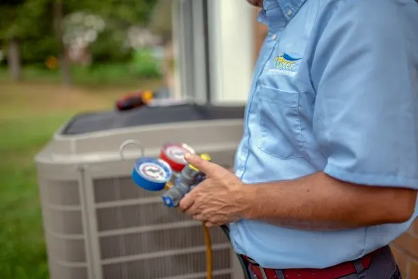 Green Heating, Cooling & Electric Logo