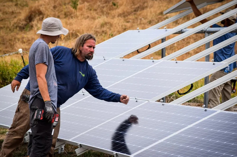 Slide of Green Ridge Solar