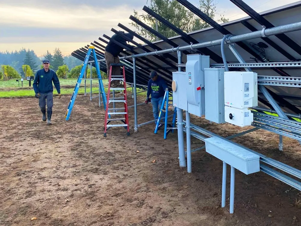 Slide of Green Ridge Solar