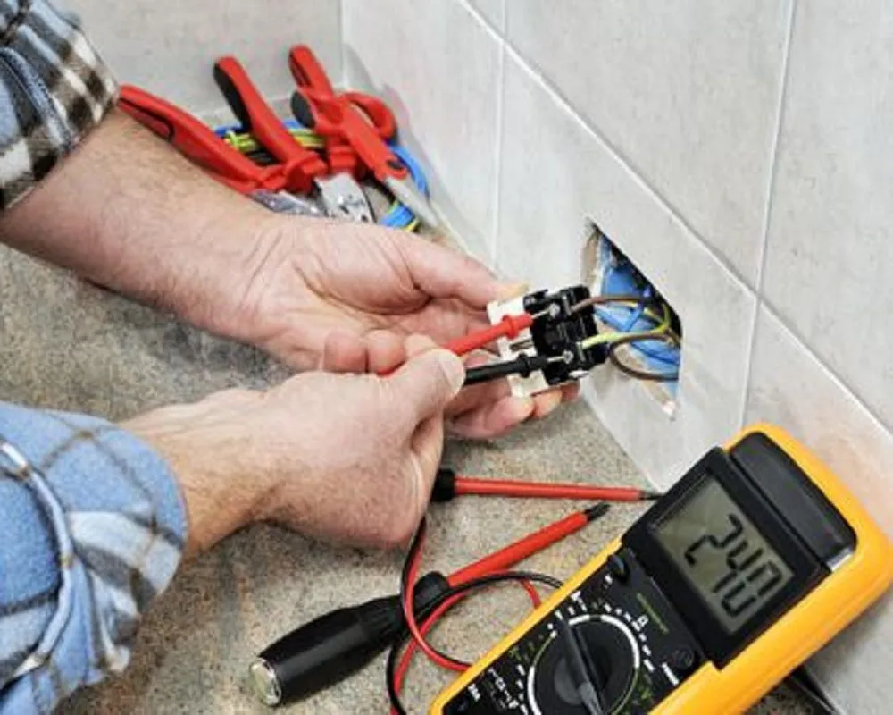 Slide of Green Wires