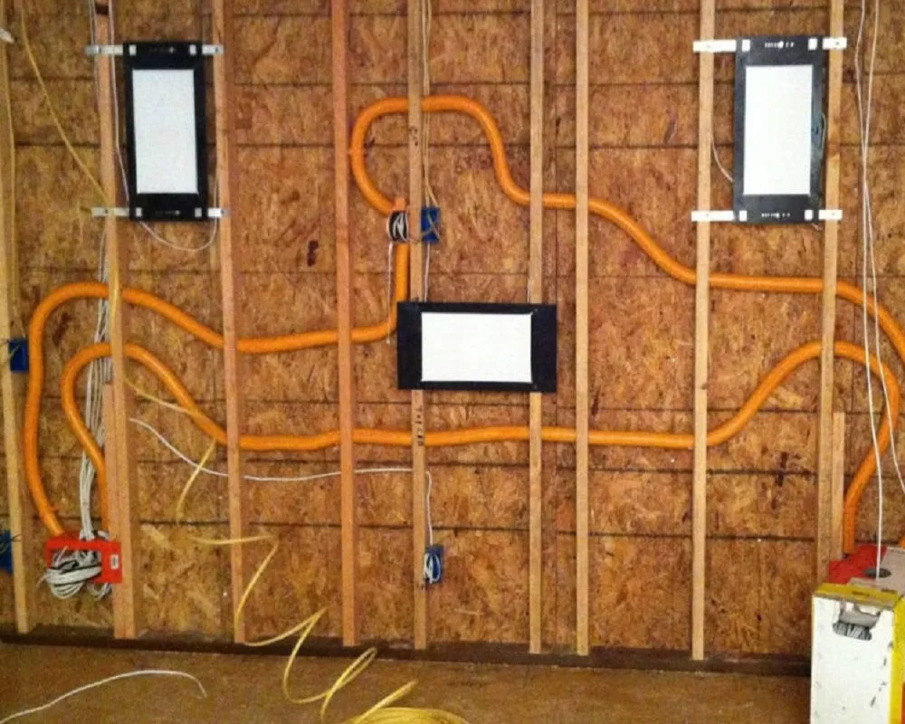 Slide of Green Wires