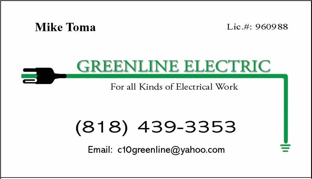 Slide of Greenline Electric