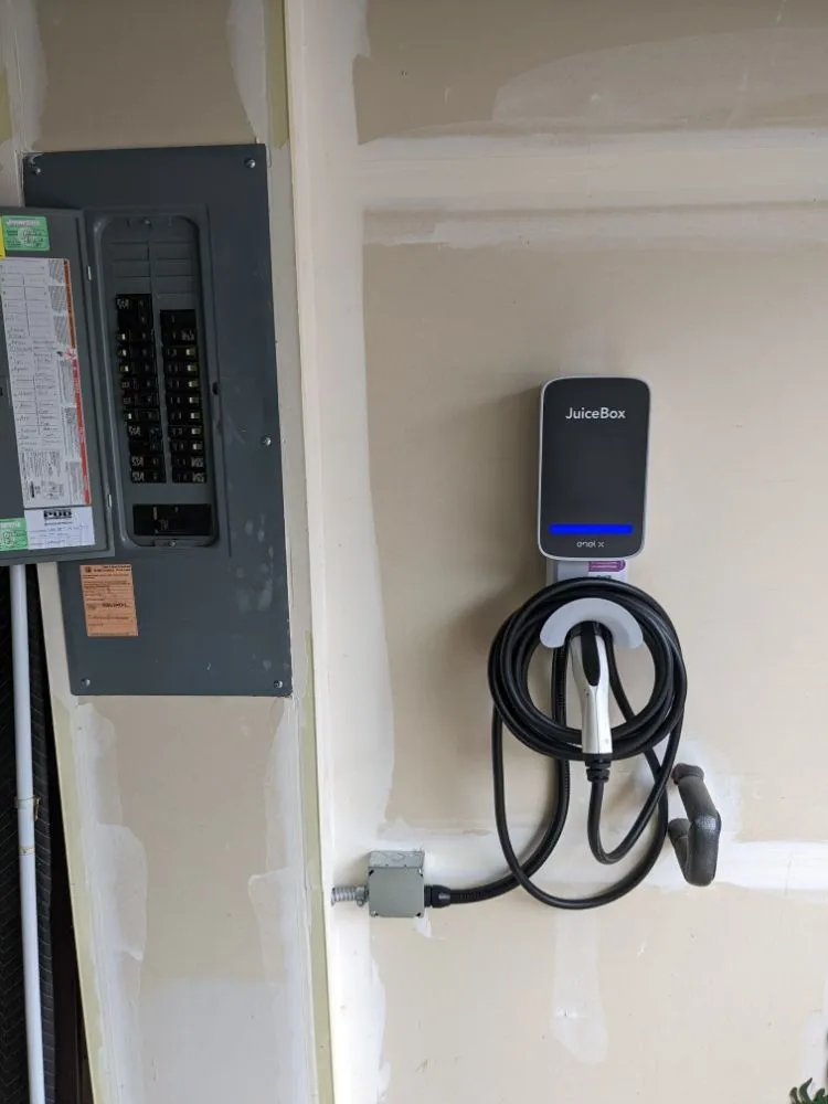 Slide of Greenvolt EV Charging Installation