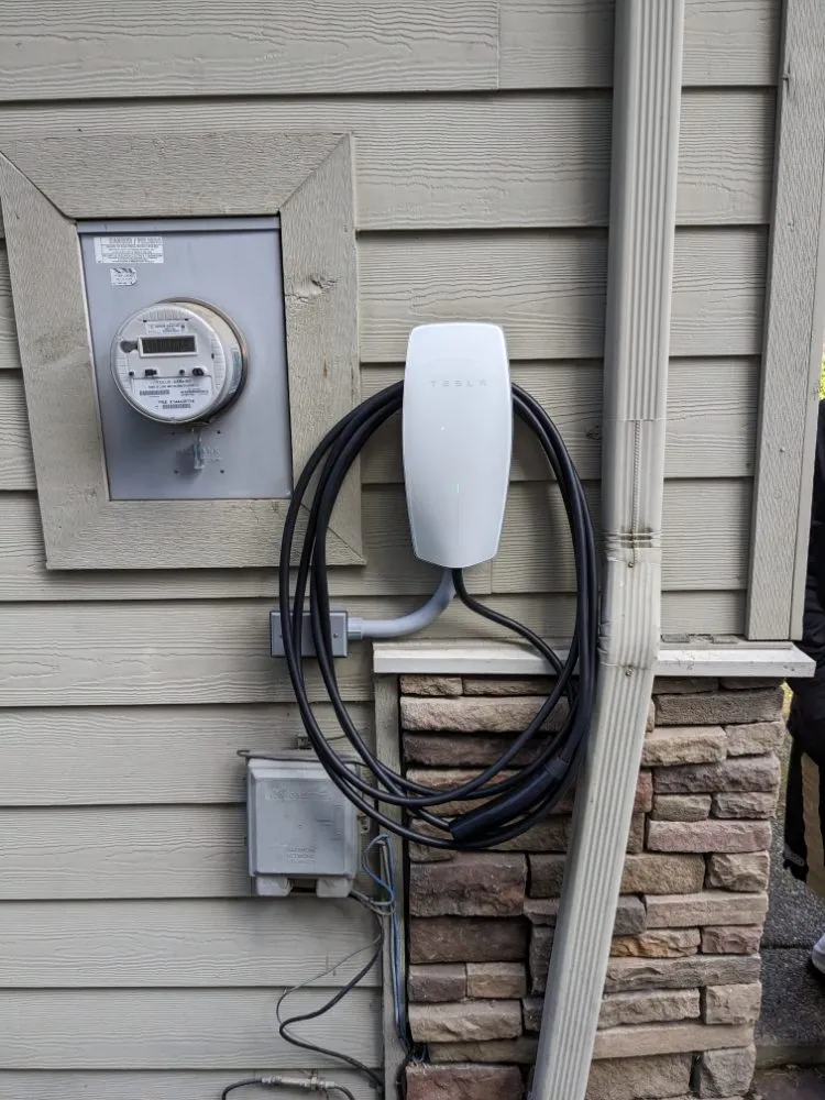 Slide of Greenvolt EV Charging Installation