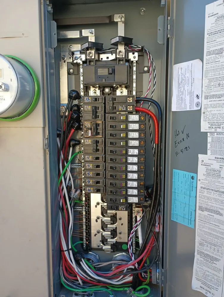 Slide of Grid Tied Power