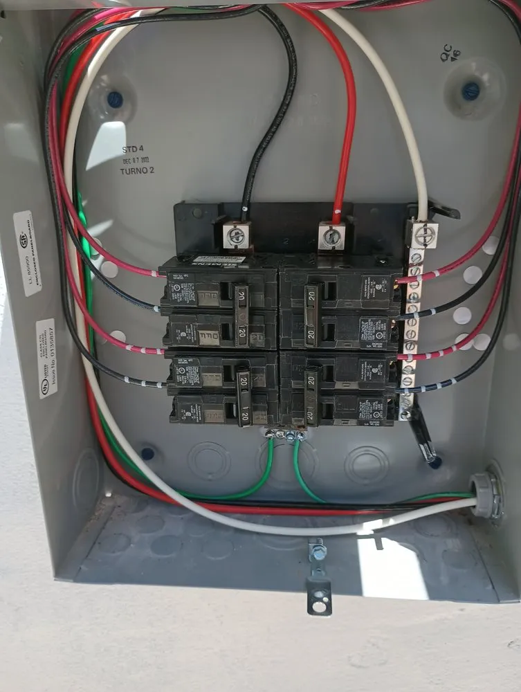 Slide of Grid Tied Power