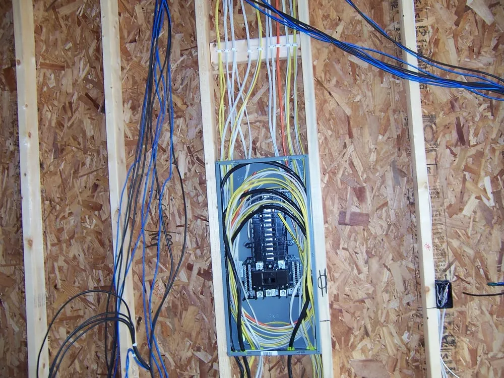 Professional electrical service for homes in wiring installation,  by 