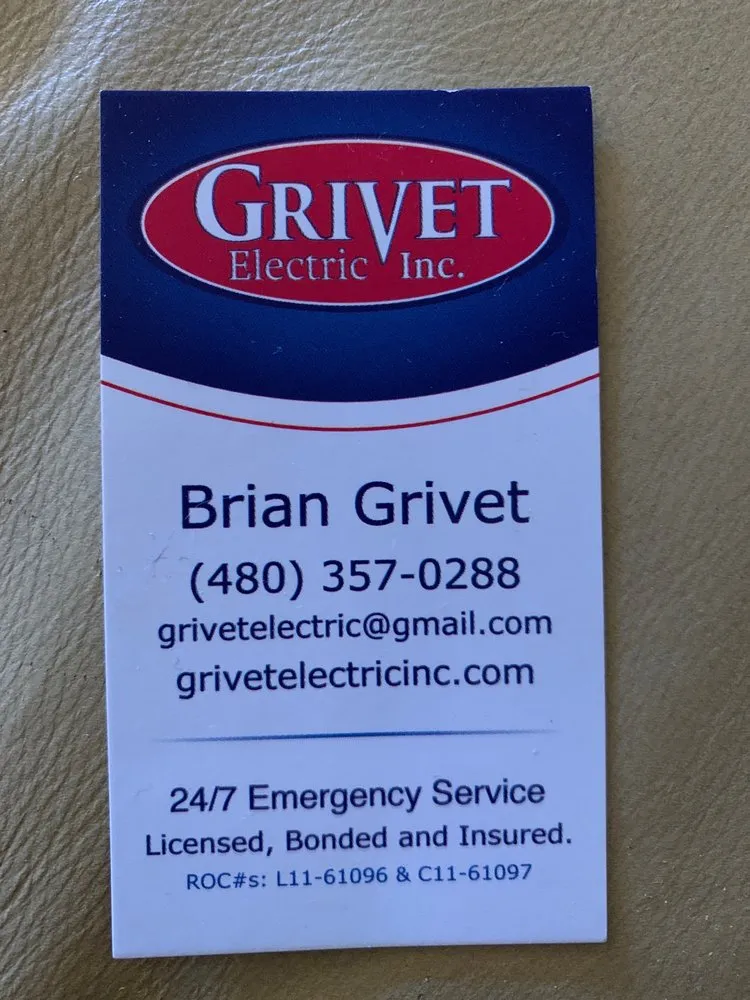 Slide of Grivet Electric