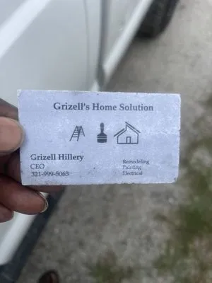 Grizell’s Home Solution Logo