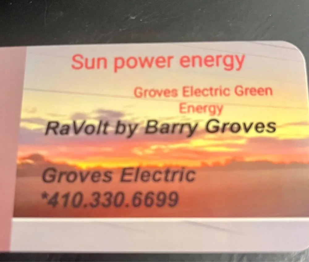 Slide of Groves Electric