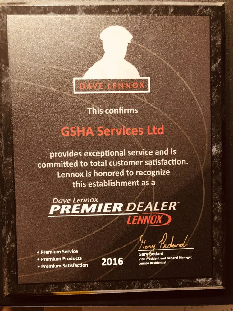 Slide of GSHA Services