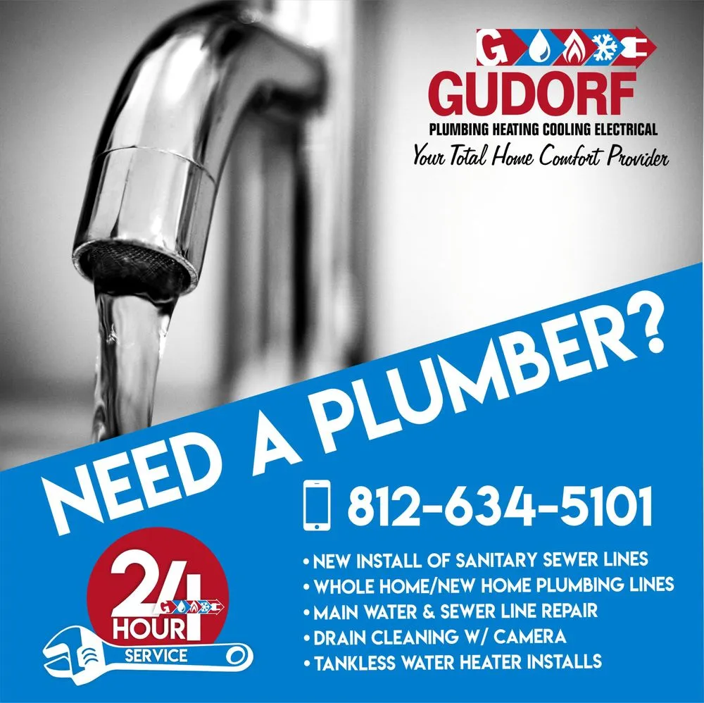 Slide of Gudorf Plumbing Heating Cooling Electrical