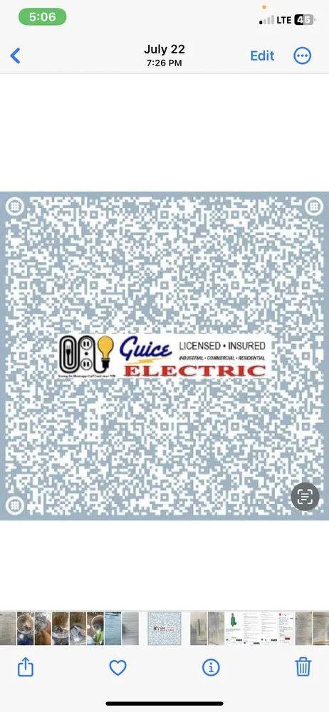 Slide of Guice Electric