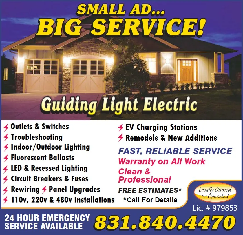 Slide of Guiding Light Electric