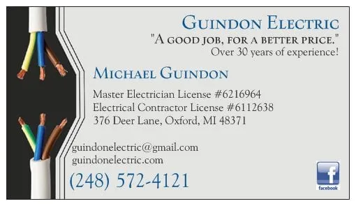 Slide of Guindon Electric