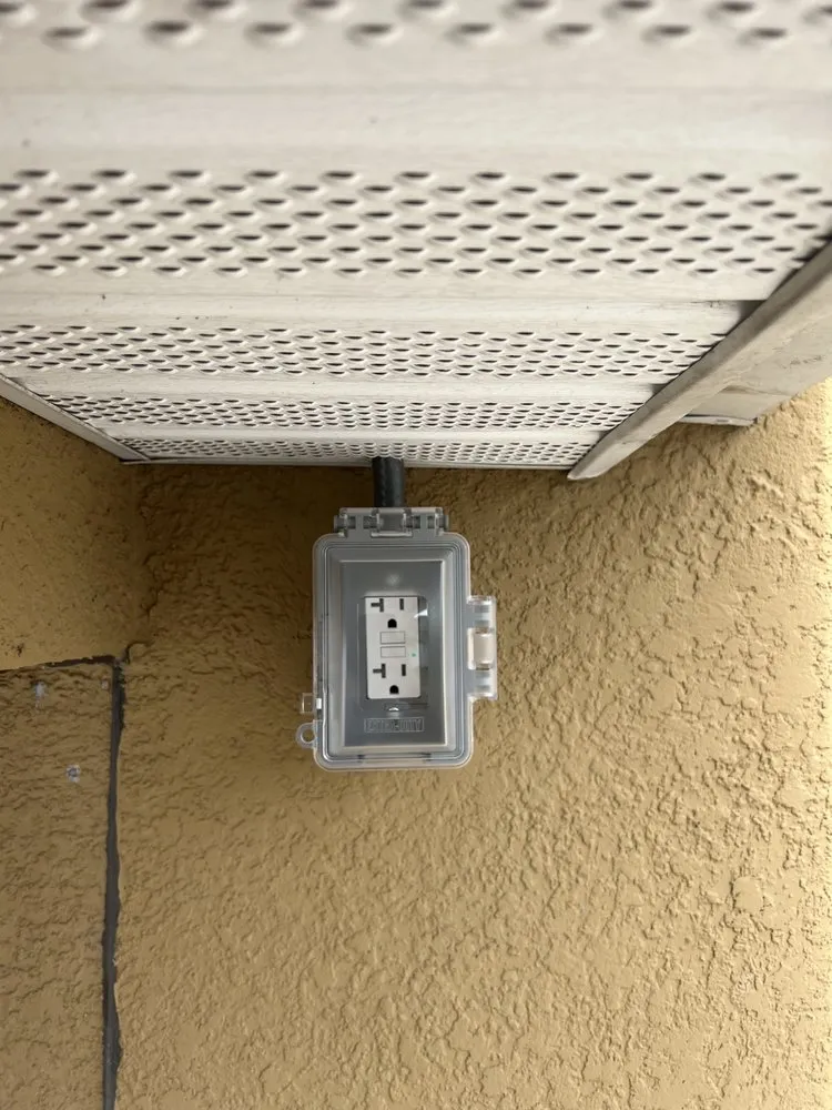 Affordable electrical service for homes in lighting installation, by