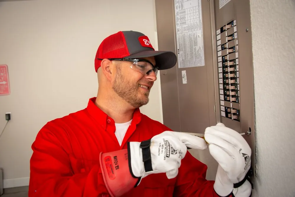 Slide of GVEC Electrician Services