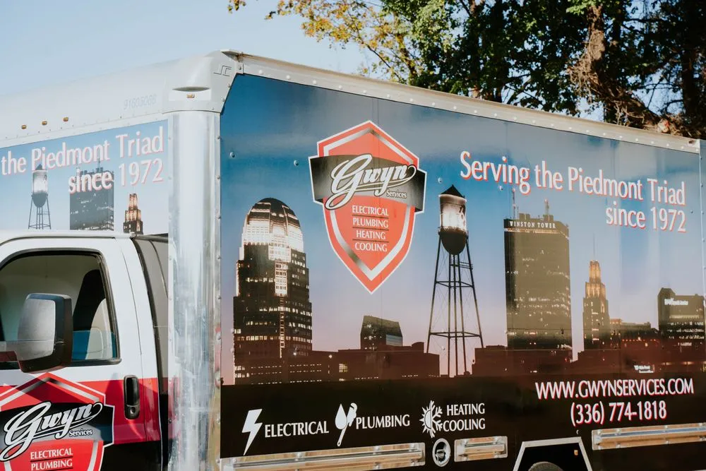 Slide of Gwyn Services