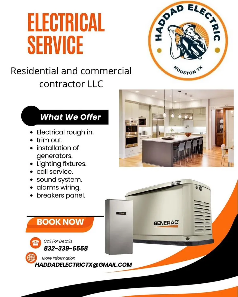 Slide of Haddad Electric