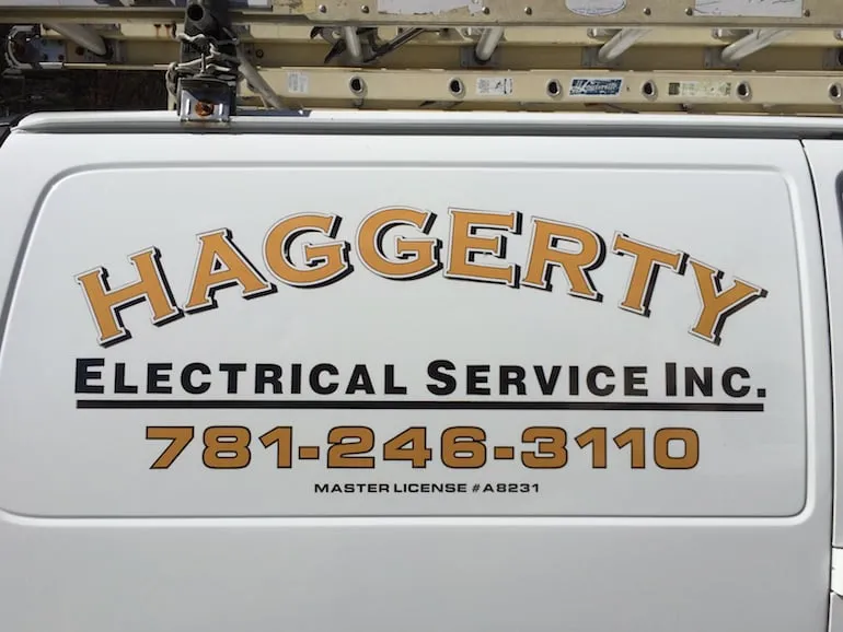Slide of Haggerty Electrical Service