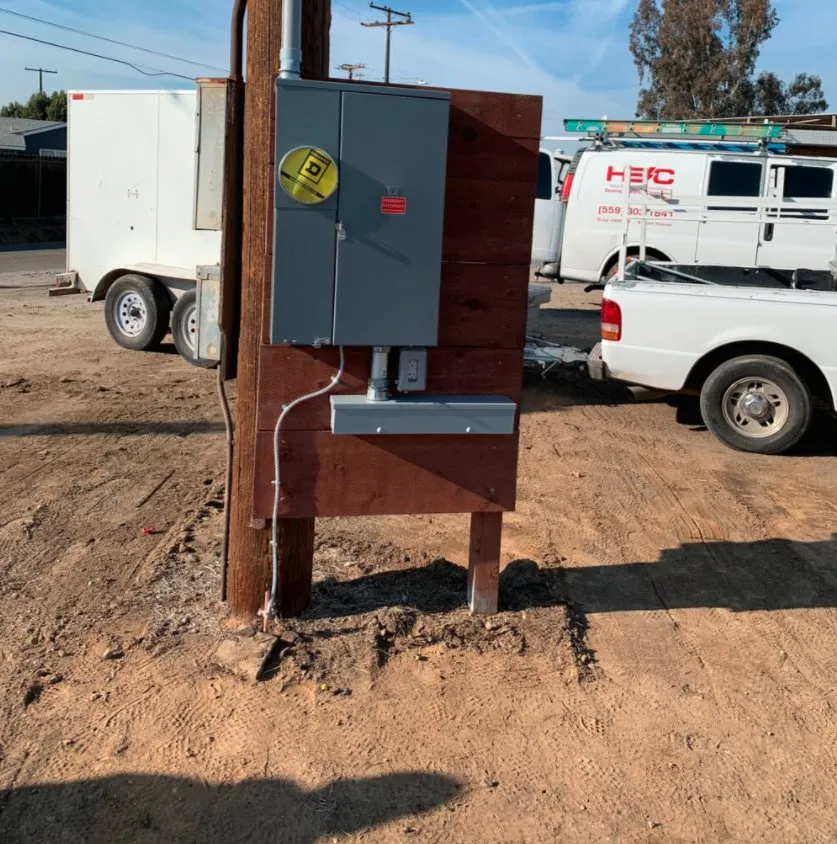 Slide of Hahn Electric Construction