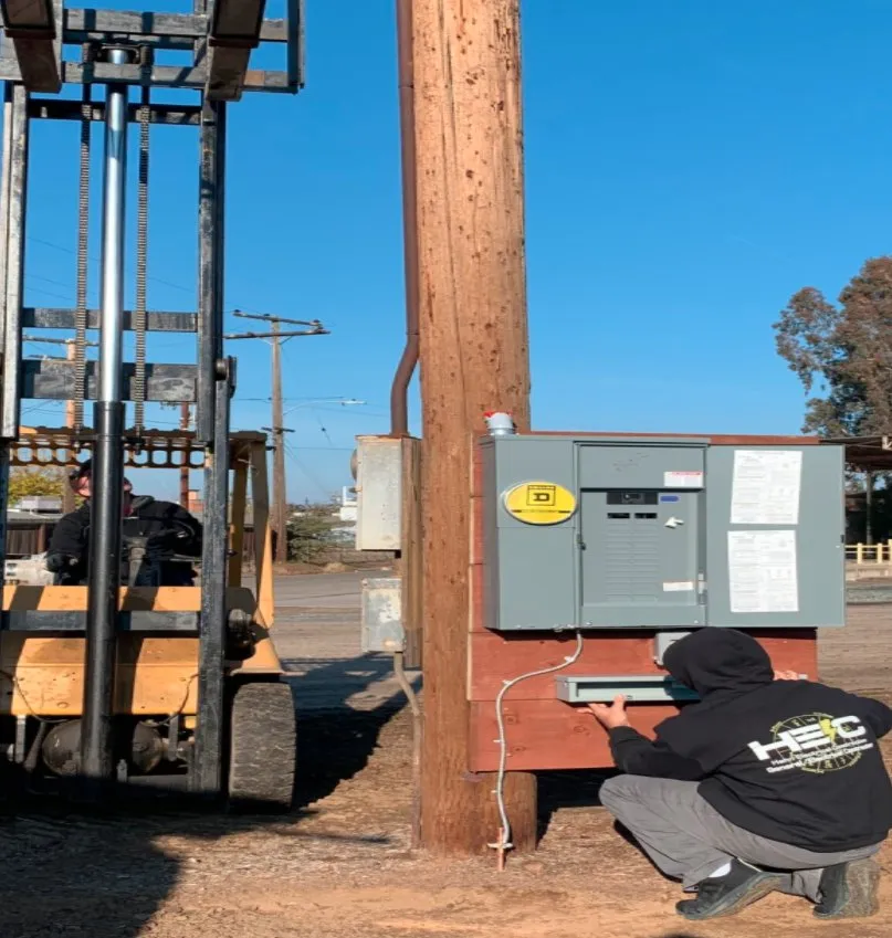 Slide of Hahn Electric Construction