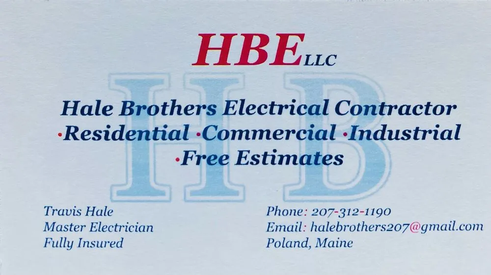 Slide of Hale Brothers Electrical