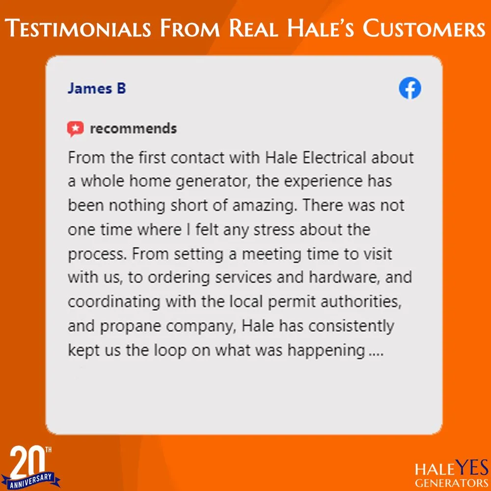 Slide of Hale's Electrical Service