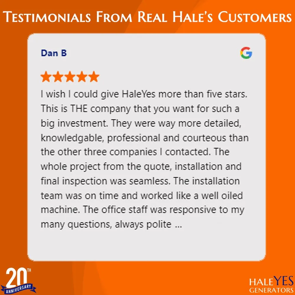 Slide of Hale's Electrical Service