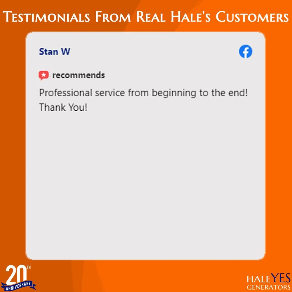 Slide of Hale's Electrical Service