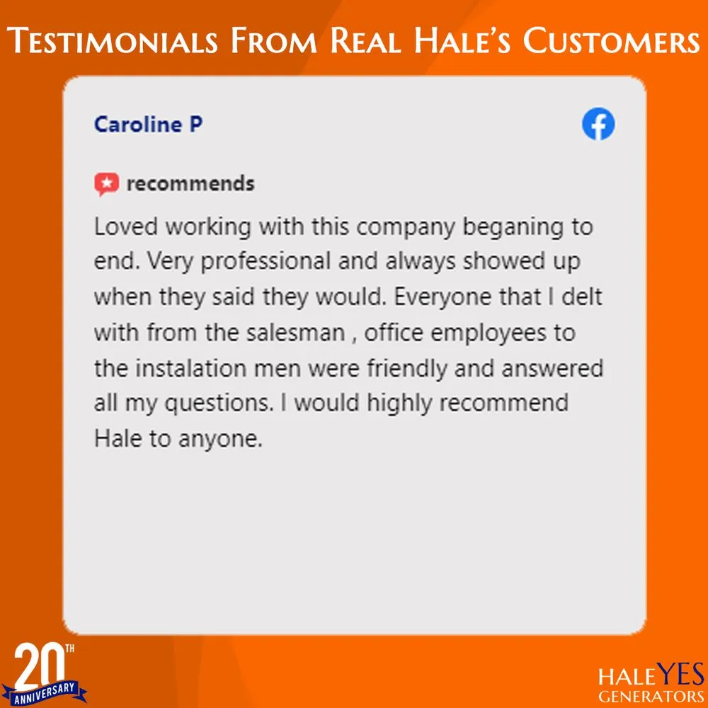 Slide of Hale's Electrical Service