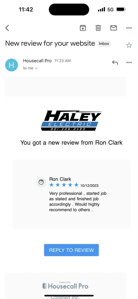 Slide of Haley Electric