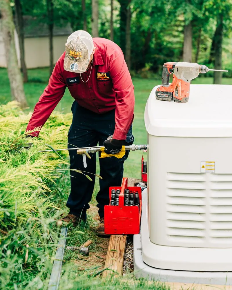 Slide of Haley Mechanical