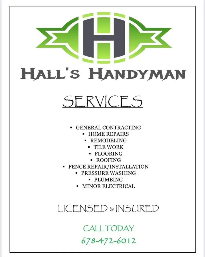 Slide of Hall’s Handyman