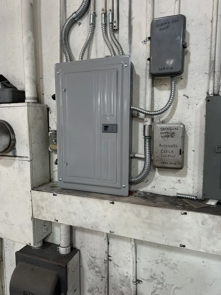 Emergency electrical service for homes in emergency electrical service, by