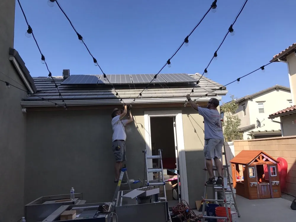 Professional electrician providing outlet and switch repair in ,